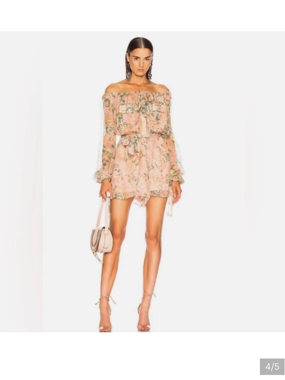 Zimmerman floral Playsuit Romper size 2 - Picture 4 of 4